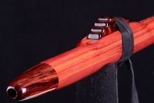 Eastern Red Cedar Native American Flute, Minor, High D-5, #H45D